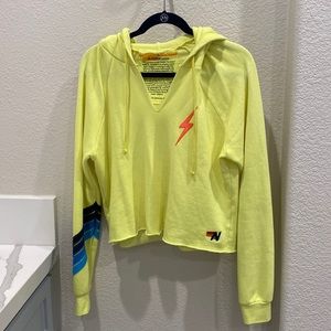 ⚡️Aviator Nation ⚡️EUC worn twice! Cropped hoodie